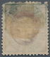 Helgoland - Marken Und Briefe: 1875, 2 Pf./2 F. Grün/lilakarmin Mit Rundstempel Type II "HE(LIGOLAND - Helgoland
