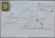 Preußen - Marken Und Briefe: 1855, 3 Sgr Schwarz Auf Gelb Mit "359" Und Beigesetzt Ra3 "DÜSSELDORF B - Other & Unclassified