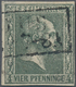 Preußen - Marken Und Briefe: 1864, 4 Pf. Schwärzlicholivgrün Auf Weißem Papier Ohne Wasserzeichen, A - Autres & Non Classés