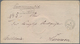 Preußen - Feldpost: 1870, Feldpost-Kuvert Mit K1 "K.PR.FELD-POST-EXPED.D.AVANTGARDE 4.ARMEE-CORPS 29 - Sonstige & Ohne Zuordnung