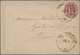 Schleswig-Holstein - Marken Und Briefe: 1866, 1¼ Sch. Bräunlichlila Rundgeschnitten Auf Zierbrief Vo - Sonstige & Ohne Zuordnung