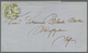 Thurn & Taxis - Marken Und Briefe: 1866, 1 Kr. Grün, Farbig Durchstochen, Kabinettstück Als Einzelfr - Other & Unclassified