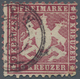 Württemberg - Marken Und Briefe: 1862, 9 Kreuzer Rotkarmin Sauber Entwertet Mit DK CALW, Kleine Eckr - Other & Unclassified