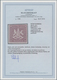 Württemberg - Marken Und Briefe: 1873, Wappenzeichnung 70 Kreuzer Rotlila, Postfrische Originalgummi - Andere & Zonder Classificatie