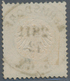 Deutsches Reich - Brustschild: 1872, 1/3 Groschen Smaragdgrün Kleiner Schild Mit Seltenem Stempel "R - Unused Stamps