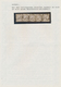 Deutsches Reich - Brustschild: 1872, Kleiner Schild ½ Gr. Orange Im 5er Streifen Mit K2 "STRASSBURG - Ungebraucht