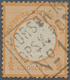 Deutsches Reich - Brustschild: 1872, Großer Schild ½ Gr Orange Mit Zentrischem Ra3 "KORSÖR-KIEL DPSK - Ungebraucht