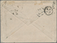 Deutsches Reich - Brustschild: 1874, DOPPELFRANKATUR BRUSTSCHILD-GROSSBRITANNIEN: Großer Schild ½ Gr - Unused Stamps