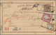 Deutsches Reich - Brustschild: 1873, GA-Karte ½ Gr Mit Großer Schild ½ Gr. Und 1 Gr. Verwendet Als P - Ungebraucht