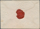 Deutsches Reich - Brustschild: 1872, Großer Schild ½ Gr. Orange Auf PRÄGE-ZIERBRIEF Mit Ra3 "FREYBUR - Ungebraucht