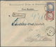 Deutsches Reich - Brustschild: 1872 Großer Schild 1 Gr. Karmin Und 2 Gr. Blau Auf Vordruck-POSTMANDA - Ungebraucht
