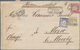 Deutsches Reich - Brustschild: 1872, Gr. Schild 1 Gr., 2 Gr. U. 5 Gr. Auf Einschreiben Von Königsber - Ongebruikt
