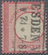 Deutsches Reich - Brustschild: 1872, Großer Schild 1 Gr. Karminrosa Mit Starker Senkrechter Verzähnu - Unused Stamps