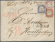 Deutsches Reich - Brustschild: 1872, Großer Schild Großformat-GA-Umschlag 1 Gr. Mit 2 Gr. Und 2½ Gr. - Ungebraucht