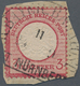 Deutsches Reich - Brustschild: 1872, Großer Schild 3 Kr. Karmin Mit BAYERN-Bahnpost-Halbkreistempel - Unused Stamps