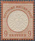 Deutsches Reich - Brustschild: 1872, 9 Kr. Rötlichbraun, Großer Schild, Einwandfrei Postfrische Mark - Unused Stamps