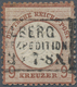 Deutsches Reich - Brustschild: 1872, Großer Schild 9 Kr. In C-Farbe Braun Mit Ra3 "HEIDELBERG ...73" - Ungebraucht