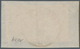 Deutsches Reich - Brustschild: 1872, Kleiner Schild 1 Kr Grün + Großer Schild 9 Kr Lilabraun Auf Bri - Unused Stamps