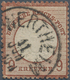 Deutsches Reich - Brustschild: 1872, Großer Schild 9 Kr. In Seltener C-Farbe Lebhaftbraun Mit K1 "WE - Unused Stamps