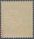 Deutsches Reich - Brustschild: 1872 Großer Schild 5 Gr. Ockerbraun Mit Senkrechter Verzähnung Durch - Unused Stamps