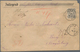 Deutsches Reich - Pfennige: 1875, 50 Pfennige Grau Als Portogerechte Einzelfrankatur (40 Pfg. Briefp - Ongebruikt