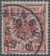 Deutsches Reich - Krone / Adler: 1889, 50 Pfg Bräunlichkarmin, Einwandfreies, Gestempeltes Stück, Do - Covers & Documents