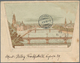 Deutsches Reich - Germania: 1900, 10 Pfg. Germania Reichspost, Zwei Werte Als Portogerechte Frankatu - Ongebruikt