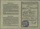 Deutsches Reich - Germania: 1912, POSTAUSWEISKARTE Mit Lichtbild Frankiert Mit 50 Pf Germania Mit St - Ungebraucht