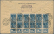 Deutsches Reich - Inflation: 1922, R-Fernbrief Von Dresden Nach Speyer Mit 12er-OR-Block Der 30 Pf G - Covers & Documents