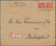 Delcampe - Deutsches Reich - Inflation: 1921/1922, Konvolut Mit 4 Besseren Einzel- U. Mehrfachfrankaturen: 80 P - Covers & Documents