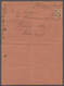 Deutsches Reich - 3. Reich: 1933, 3 Pf. Hindenburg, Einzelfrankatur Auf Blindendrucksache (links Reg - Briefe U. Dokumente