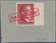 Deutsches Reich - 3. Reich: 1942, 3 RM Hitler Als Rechtes Seitenrandstück Senkrecht Ungezähnt, Dafür - Covers & Documents