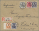 Deutsches Reich - Zusammendrucke: 1920, 10+15 Pf Und 7 1/2+15 Zusammendrucke Mit 2 1/2 Pf In MiF Auf - Zusammendrucke