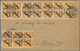 Deutsches Reich - Dienstmarken: 1923, 5 Mrd M 'Schlangenaufdruck', 20 Stück (6er- U. 14er-Block) Als - Dienstzegels