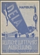 Delcampe - Deutsches Reich - Halbamtliche Flugmarken: 1933, "30 Pfg. Ballonmarke In Allen Drei Farben Je Mit PL - Luft- Und Zeppelinpost