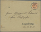 Deutsches Reich - Privatpost (Stadtpost): AUGSBURG: 1897, 2 Pfg. Orange Und Blau Der "Privat- Stadt- - Private & Lokale Post