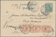 Deutsches Reich - Ganzsachen: 1901, Gebrauchte Ganzsachenkarte Germania 5 Pfennig Grün Von Frankfurt - Andere & Zonder Classificatie