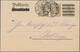 Delcampe - Deutsches Reich - Ganzsachen: 1909/1911. Set Mit 5 Aufbrauchkarten 3 Pf Neben 2 Pf Germania (frühere - Other & Unclassified