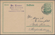 Deutsches Reich - Ganzsachen: 1921. Postkarte 30 Pf Grün Postreiter, Gezähnt Oben Und Unten. Bedarfs - Other & Unclassified