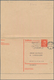 Deutsches Reich - Ganzsachen: 1928, Gezähnte Ganzsachendoppelkarte 15 Pfennig Rot Kant Von Heidelber - Other & Unclassified