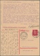 Deutsches Reich - Ganzsachen: 1932. Doppelkarte 15+15 Pf Karmin Reichspräsidenten, Karten Je Unten G - Sonstige & Ohne Zuordnung