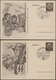 Deutsches Reich - Ganzsachen: 1941, Fast Komplette Serie Von Ganzsachenbildpostkarten Wst. Hindenbur - Other & Unclassified