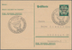 Delcampe - Deutsches Reich - Ganzsachen: 1939/40, Fünf Gebrauchte Ganzsachenpostkarten Wst. Wappen Von Danzig M - Sonstige & Ohne Zuordnung
