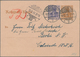 Deutsches Reich - Ganzsachen: 1919. Rohrpostkarte 20 Pf Violettblau Neben 30 Pf Gelbbraun Germania, - Other & Unclassified