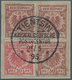 Deutsche Post In China - Vorläufer: 1894/1895, 10 Pf Krone/Adler Mittelkarminrot Und 50 Pf Desgl. Mi - China (offices)