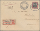 Deutsche Post In China - Stempel: 1902 (31.5.), "TSINGTAU-KAUMI BAHNPOST ZUG 2" Mit Nebenstempel "NA - China (kantoren)
