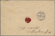 Deutsche Post In China - Stempel: 1902 (14.7.), "SCHANHAIKWAN DEUTSCHE POST" Auf Gesiegeltem R-Brief - China (offices)