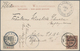 Deutsche Post In China - Besonderheiten: 1901, Feldpost-Ansichtskarte Mit Chinesischer Und Japanisch - Deutsche Post In China