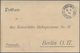 Deutsche Post In China - Besonderheiten: 1914 (16.1.), "PEKING DEUTSCHE POST" Auf Gebührenfreier Vor - Deutsche Post In China