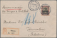 Deutsche Post In Marokko: 1906, Einschreibbrief, Frankiert Mit Germania 60 C. Auf 50 Pfg. Mit Aufdru - Morocco (offices)